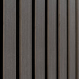 Acoustic Slat Wall Panel – Anthracite Grey