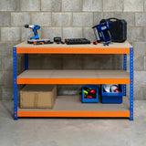 S-Rax 3 Tier Workbench - 120cm x 60cm x 90cm