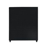 Rattan Cushion Storage Box 996L - Black