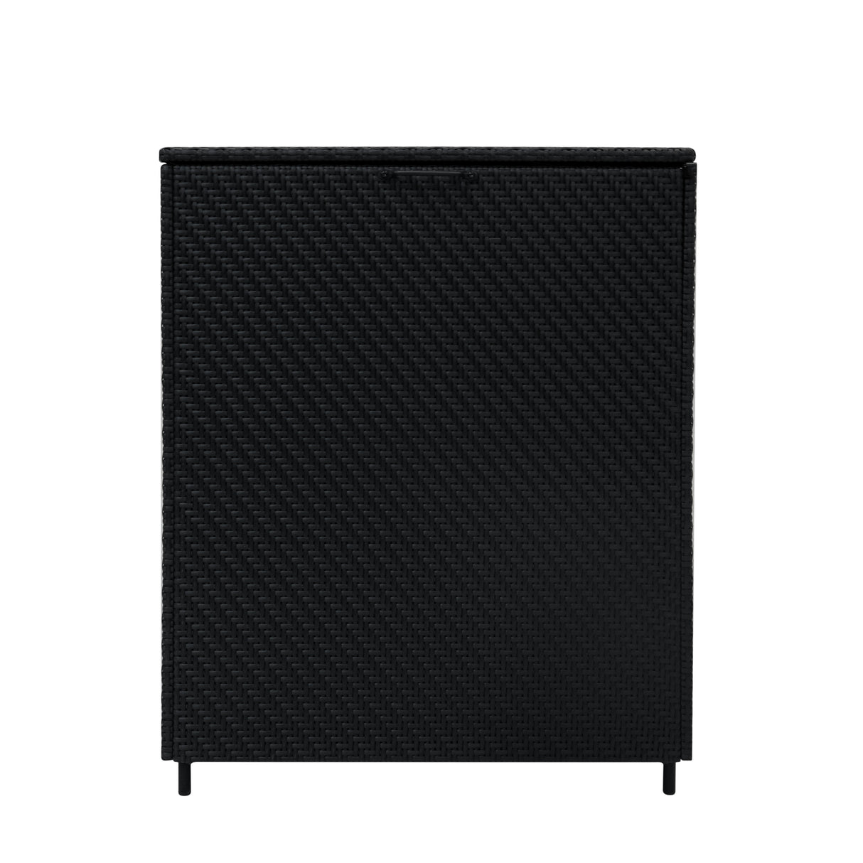 Rattan Cushion Storage Box 996L - Black