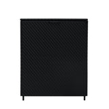 Rattan Cushion Storage Box 996L - Black