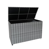 Rattan Cushion Storage Box 996L - Grey