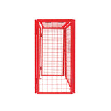 Red Gas Bottle Collapsible Mesh Cage - 100cm x 140cm x 50cm