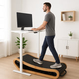Curved Treadmill – Light Oak