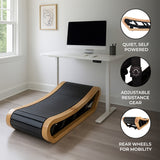 Curved Treadmill – Light Oak