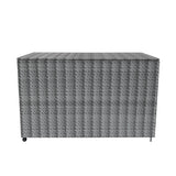 Rattan Modular 6 Piece Furniture Set & 996L Storage Box – Grey