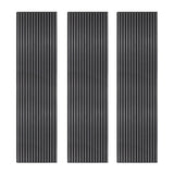 Acoustic Slat Wall Panels x 3 – Anthracite Grey