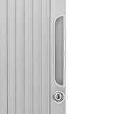 Tambour Shower Door – Silver