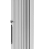 Tambour Shower Door – Silver