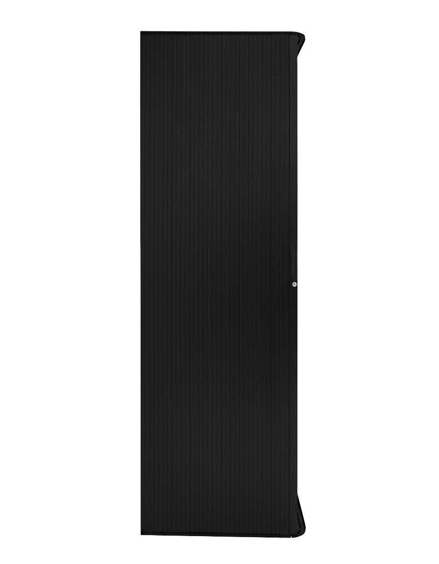 Tambour Shower Door – Black