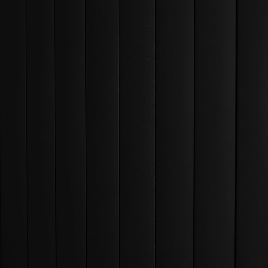 Tambour Shower Door – Black