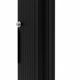 Tambour Shower Door – Black