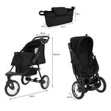 Pet Jogger - Black