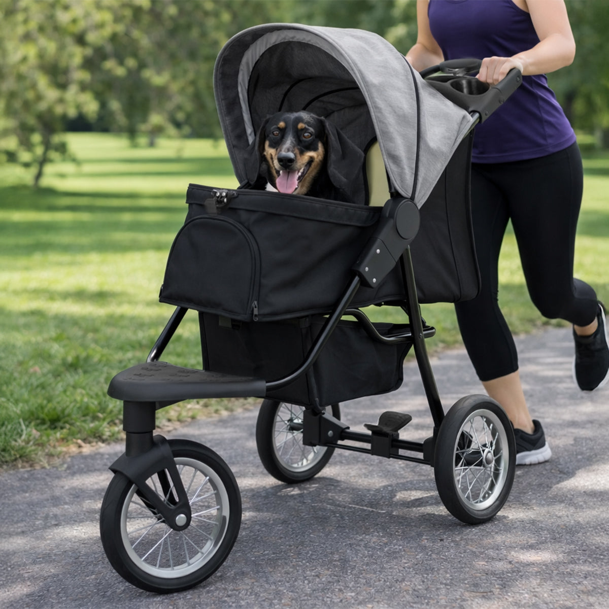Pet Jogger - Grey