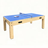 7-In-1 Games Table - Oak