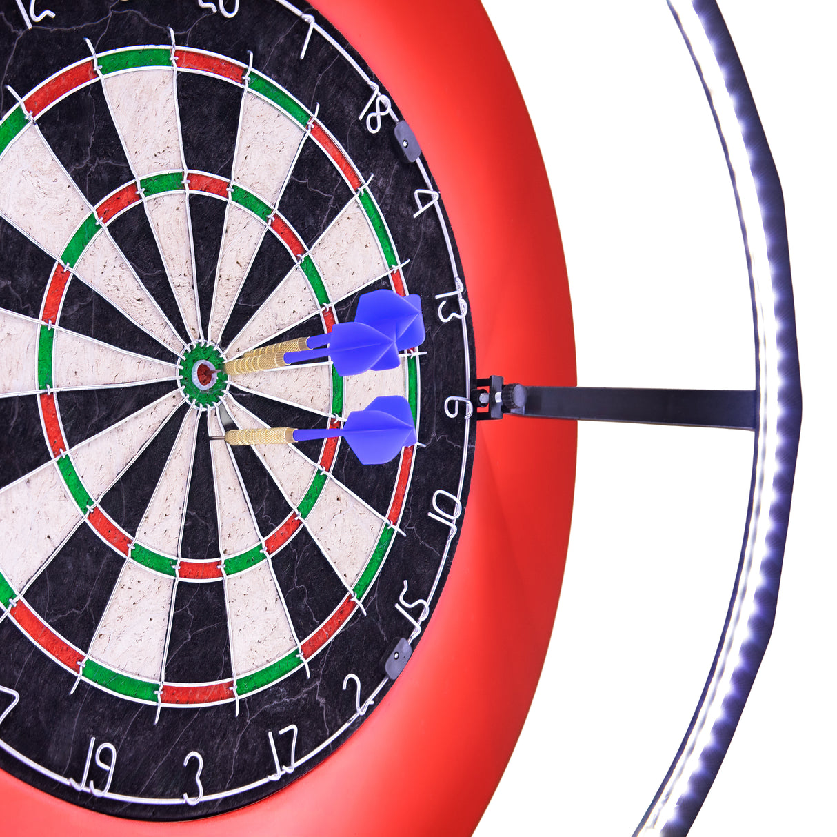 Dart Board Set With LED Surround