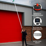 90L Wet & Dry Vacuum, Gutter Vacuum Poles, 5m Hose & Camera