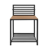Aluminium & Wood Outdoor 3pc Kitchen Set