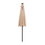 LED Tilt Parasol 2.7m – Beige
