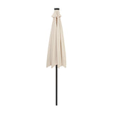LED Tilt Parasol 2.7m – Cream