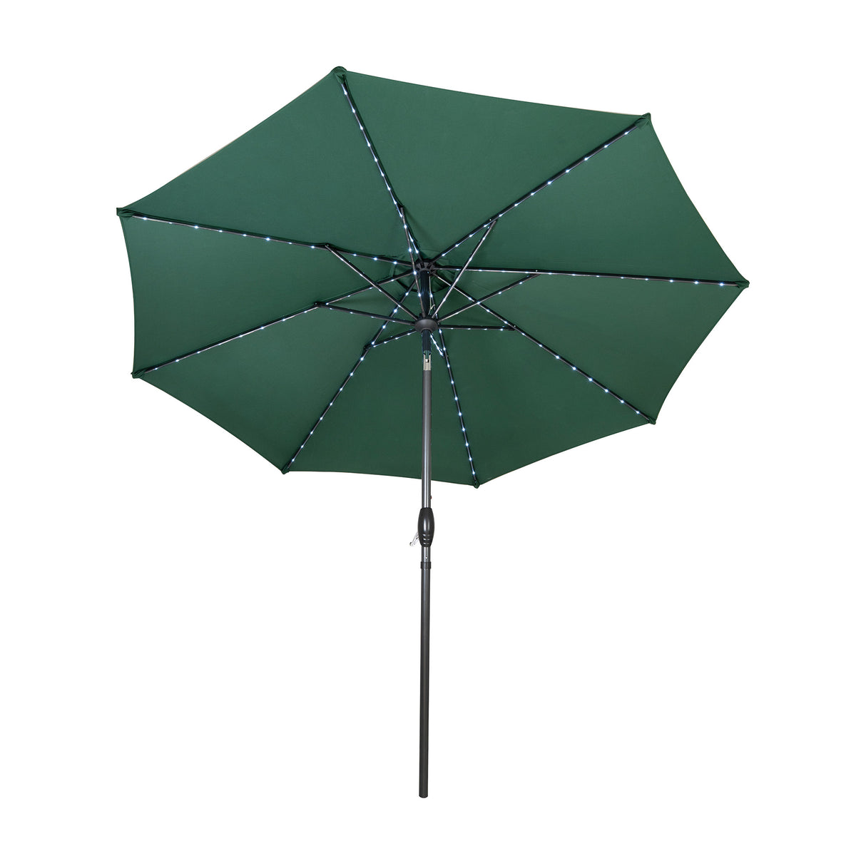 LED Tilt Parasol 2.7m – Green