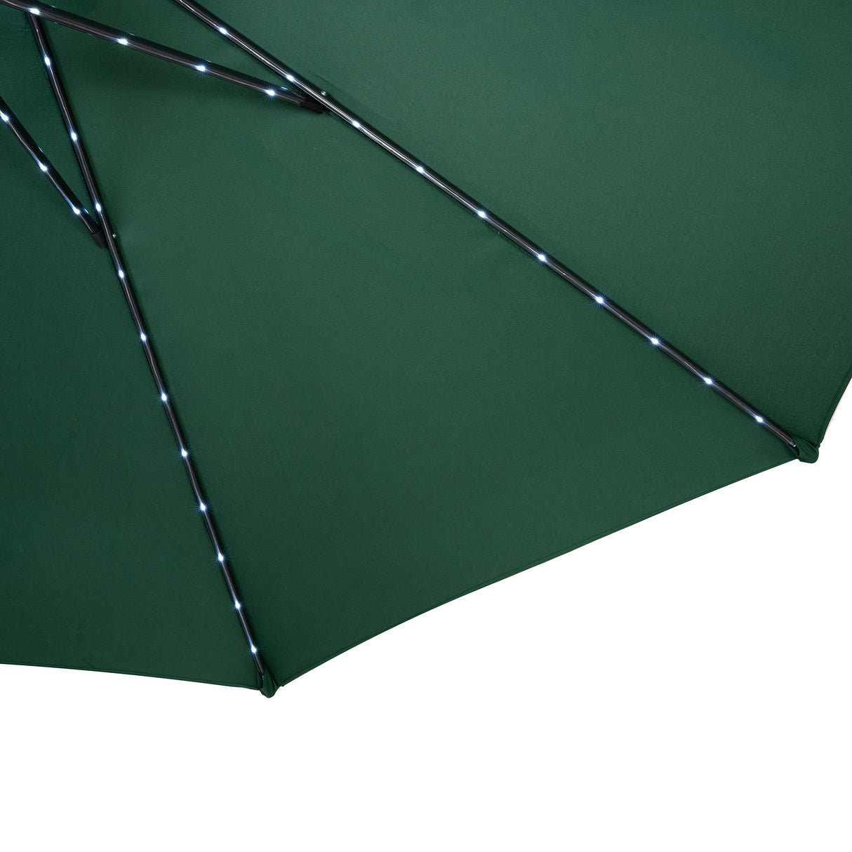 LED Tilt Parasol 2.7m – Green