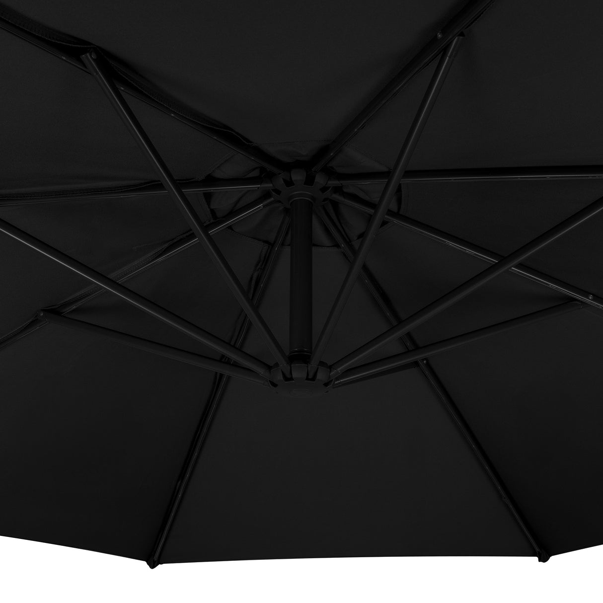 Cantilever Parasol 3m – Black