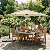 Cantilever Parasol 3m – Cream