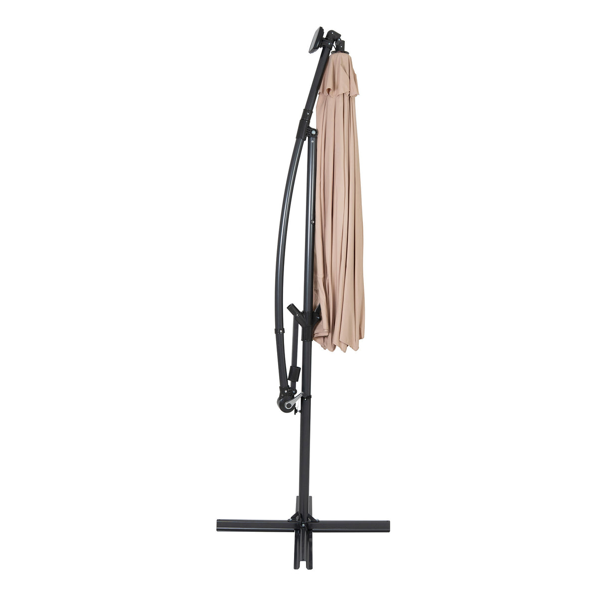 LED Cantilever Parasol 3m – Beige