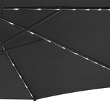LED Cantilever Parasol 3m – Grey