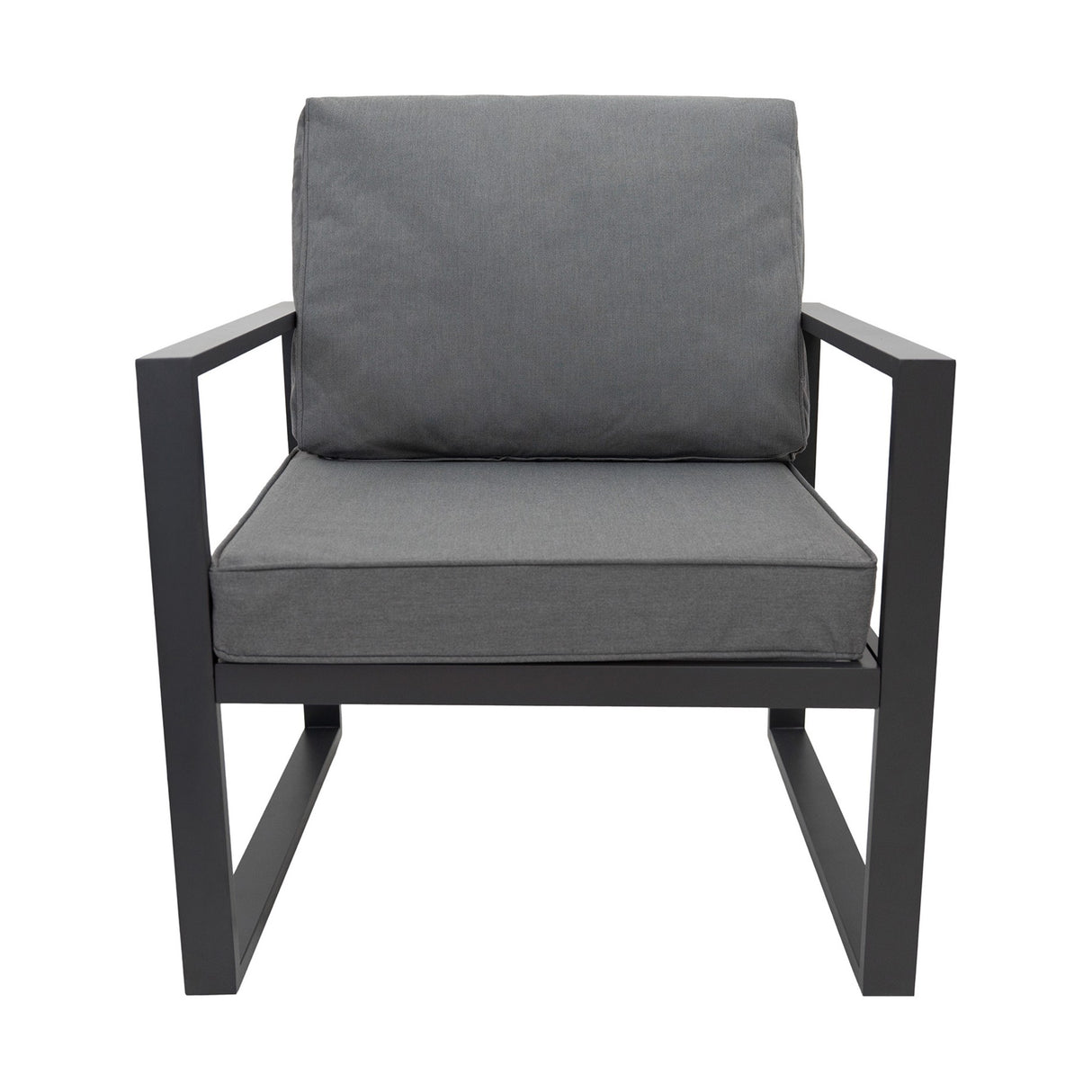 Aluminium 7 Seater Garden Furniture Set With Fire Pit