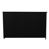 Rattan Cushion Storage Box 996L - Black