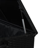 Rattan Cushion Storage Box 996L - Black