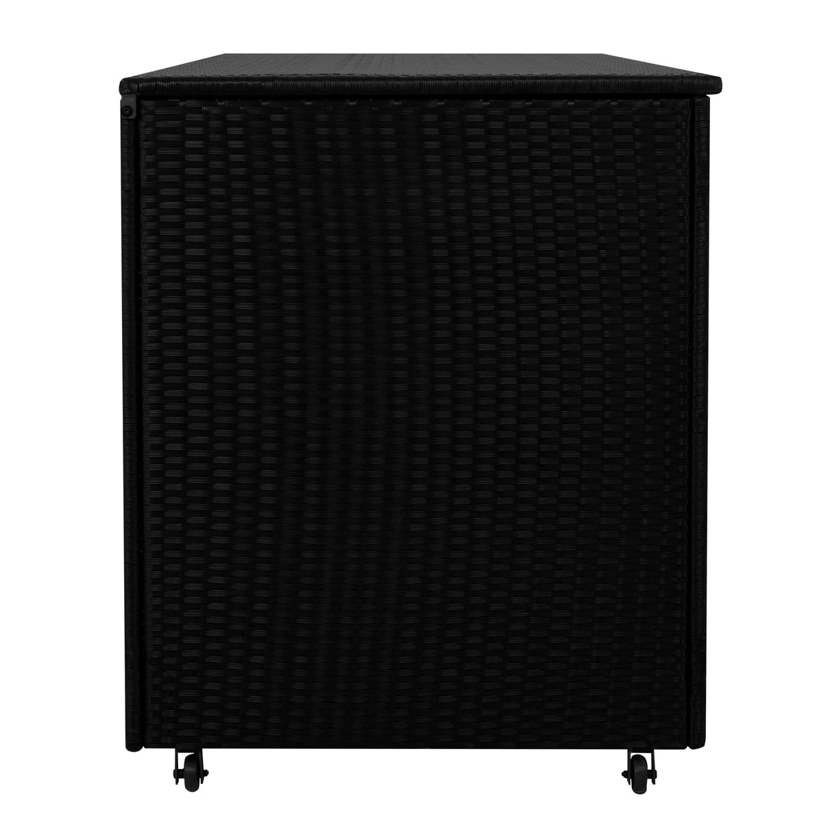 Rattan Cushion Storage Box 996L - Black