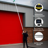 50L Wet & Dry Vacuum, Gutter Vacuum Poles & Camera