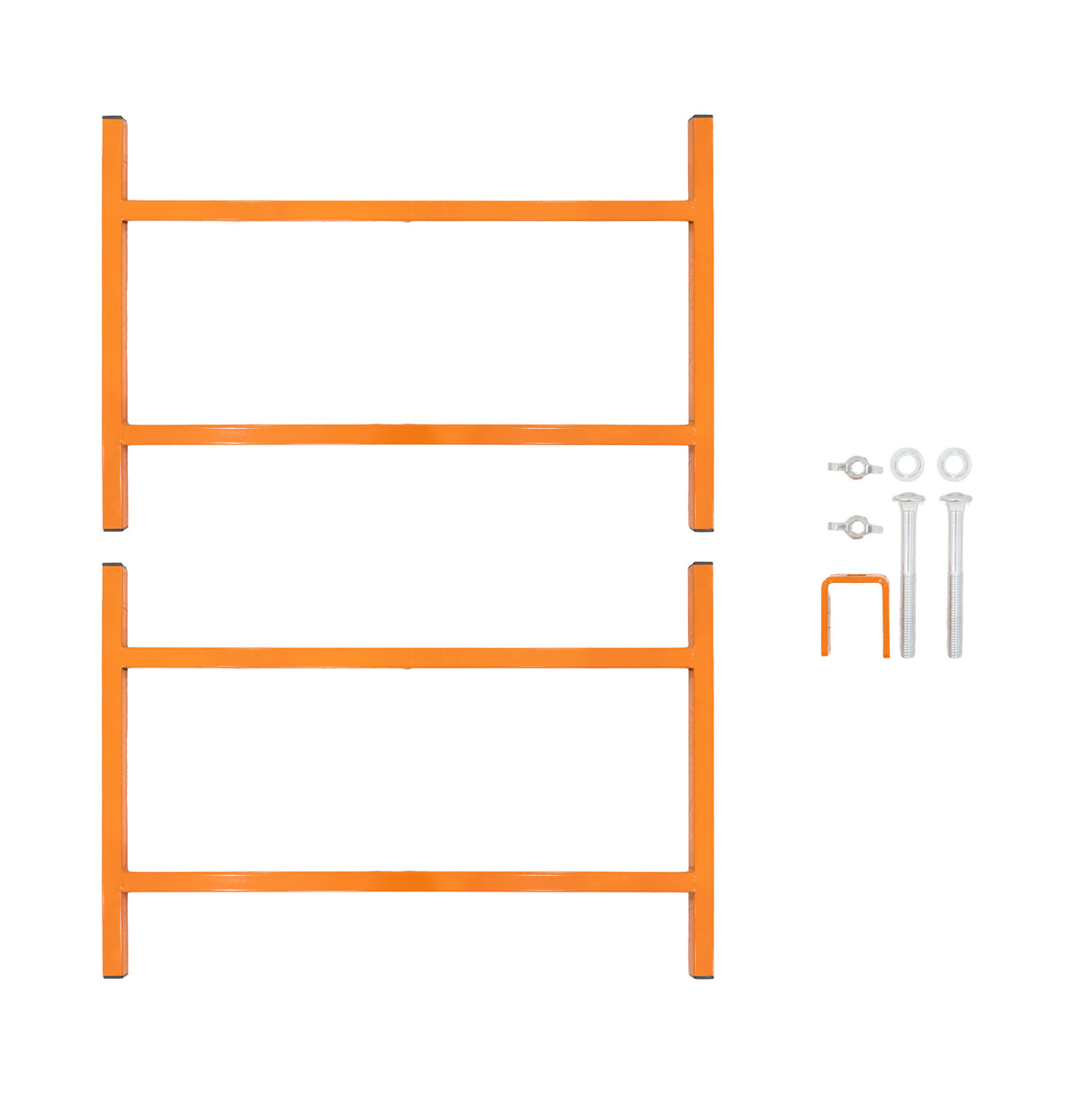 Trestle Stand x 2 & Mortar Board Stands 500mm H x 3