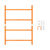 Trestle Stand x 2 & Mortar Board Stands 500mm H x 3