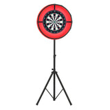 7-In-1 Oak Games Table, Darts Bundle & LED Light