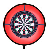 7-In-1 Oak Games Table, Darts Bundle & LED Light