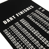 7-In-1 Oak Games Table, Darts Bundle & LED Light