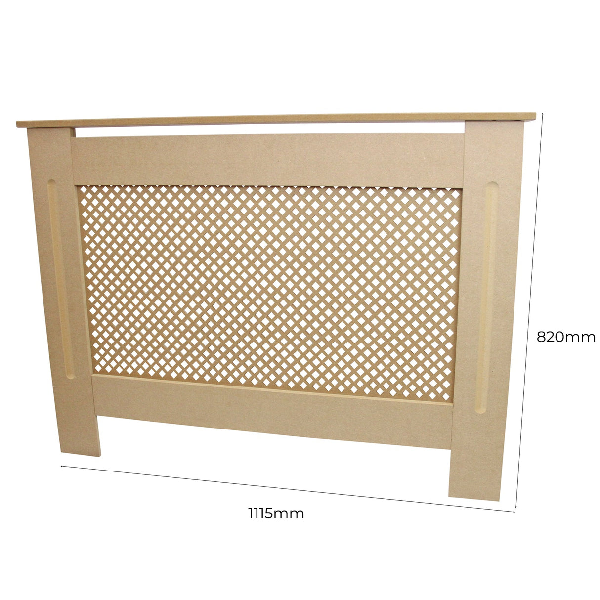 Radiator Cover MDF Unfinished 1115mm
