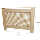 Radiator Cover MDF Unfinished 1115mm