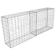 Galvanized steel gabion baskets, measuring 100 x 95 x 30cm, featuring a sturdy wire mesh structure, ideal for landscaping and erosion control