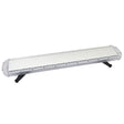 Amber Recovery Light 1200mm features a sleek, elongated design with a clear protective cover and sturdy black legs for stability