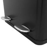 60L Dual Pedal Bin In Black