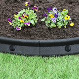Flexible Lawn Edging Black 1.2m x 14