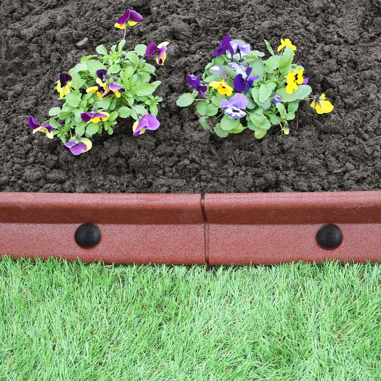 Flexible Lawn Edging Terracotta 1.2m x 8