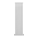 Designer Flat Panel Radiators Gloss White 1800mm x 420mm