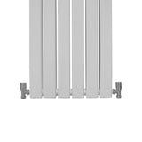 Designer Flat Panel Radiators Gloss White 1800mm x 420mm