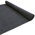 Anthracite grey van carpet lining rolled out, featuring a soft, textured surface ideal for vehicle interiors and sound insulation